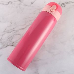 ZY 500ml <b>Pumping</b> <b>Flask</b> Custom Logo Stainless Steel Vacuum <b>Thermos</b> Water Cup Tumbler - Product Image 5