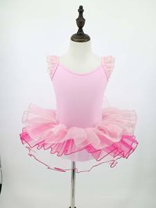 JW00028 लड़की फीता फूल प्यारा बैले नृत्य पोशाक पोशाक महिलाओं बैले नृत्य स्कर्ट - Product Image 5