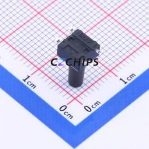 K2-6639SP-Q3SC-04 Tactile Switch SMD-4P,6x6mm Switch 1.8N Vertical Mount 6mm 6mm - Product Image 2