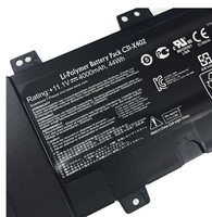 Batterie d'ordinateur portable de remplacement C21-X402 pour Asus VivoBook X402 X402C X402CA S300C Series Notebook, usine de Shenzhen