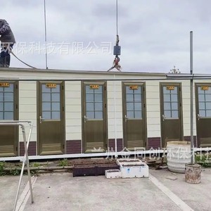 ห้องน้ำเคลื่อนที่จินตงชวง แบบไม้สไตล์ชนบท เป็นมิตรกับสิ่งแวดล้อม ห้องน้ำสาธารณะ ผลิตในจีน - Product Image 3