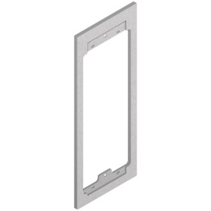 Scatola adattatore Retrofit 9192 in acciaio, lunghezza 29,95 pollici, larghezza 11,98 pollici, altezza 0,6 pollici, raccordi per condotti - Product Image 1