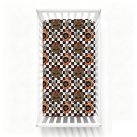 Couverture pour bébé en tissu de bambou doux, personnalisée et écologique, à double couche, respirante, chaude pour l'hiver