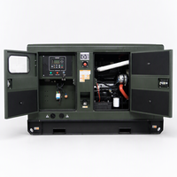 Groupe électrogène diesel super silencieux 15 kVA 20 kVA 30 kVA 50 kVA 60 kVA pour générateur de puissance Parkins triphasé pour alimentation de secours commerciale