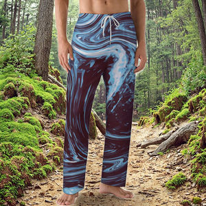 กางเกงกีฬาผู้ชายระดับพรีเมียม สีสันตามสั่ง รับผลิตแบบ OEM ขายส่ง-สินค้าจำเป็นสำหรับการเดินป่า วิ่งออกกำลังกาย กีฬา ชุดลำลอง ไซส์ใหญ่ ระบายอากาศได้ดี 100% - Product Image 3