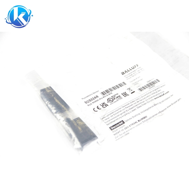 NEW ORIGINAL BOS02AR BOS R090K-PU-RX10-S75 THROUGH-BEAM SENSORS LOC#B101
