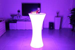 Barra di LED illuminato Shinning tavolo da cocktail led da tavolo luminoso della discoteca da tavolo a led per club - Product Image 5