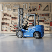 Montacargas Eléctrico Contrapesado Liftron Serie DE de 3.5 Toneladas con Batería de Litio para Optimización y Manejo Industrial
