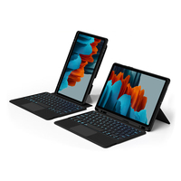 Casing Keyboard TtrackPad magnetik, untuk Samsung Galaxy Tab S6 Lite 11 S7 TouchPad Keyboard untuk Samsung Tab A8 A7 A 10.1 10.5