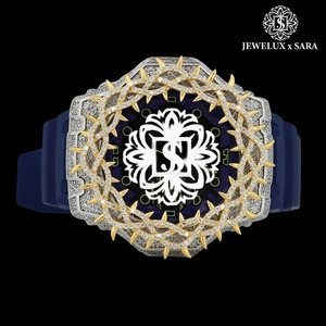 Montre en or sertie de diamants de qualité supérieure pour les soirées d'affaires et le port quotidien, disponible à un prix compétitif en Inde - Product Image 3