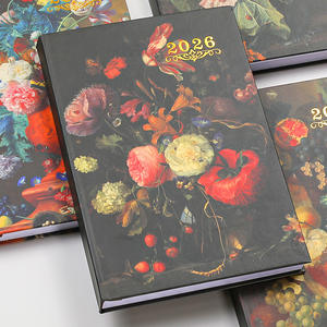 Nuovo Design Calendario Letterario Vintage 2025, Agenda, Taccuino, Planner Aziendale, Diario Personalizzato A5 con Stampa e Rilegatura in PVC - Product Image 3