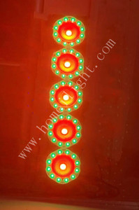 Ánh Sáng Sân Khấu Với DMX Kiểm Soát Đảng Giáng Sinh Trang Trí Bán Buôn <span class=keywords><strong>LED</strong></span> 5 Mắt Tắc Kè Hoa Ma Trận Tường Máy Giặt Ánh Sáng Thanh - Product Image 3