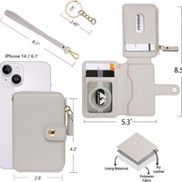 Nouveau porte-clés unisexe avec bracelet et anneau porte-clés, motif léopard, portable, coffret cadeau