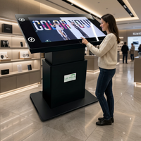 Mesa Táctil Interactiva de 55 Pulgadas con Pantalla LCD, Android/Windows, para Exposiciones y Museos