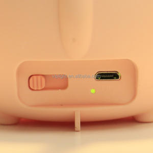 โคมไฟตั้งโต๊ะ LED รูปสัตว์การ์ตูนน่ารัก ชาร์จผ่าน USB โคมไฟอ่านหนังสือ LED ขนาดเล็ก โคมไฟตั้งโต๊ะแบบยืดหยุ่น สำหรับหอพัก ห้องทำงาน ห้องนอน - Product Image 6