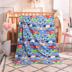 Nouveau motif de dessin animé Double couche écologique 100% Polyester bébé enfants hiver chaud personnalisable lavage des mains <span class=keywords><strong>couverture</strong></span> de soin - Product Image 3
