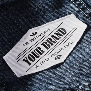 Jeans para Hombre Hechos en Italia, Marca Privada, Corte Slim, Lavado Claro, con Detalles Cosidos, para Venta al por Mayor, 98% Algodón, 2% Elastano - Product Image 5