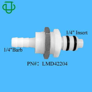 Raccord mâle de valve à plaque à double joint torique série L, en plastique POM de haute qualité, remplace les raccords rapides CPC - Product Image 6