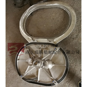 Tapa de escotilla hermética de aluminio de apertura rápida para reparación y reemplazo de embarcaciones - Product Image 1