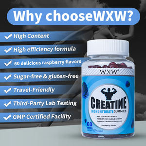 Reliable and Good <b>Creatine</b> Monohydrate Gummy Collagen Supplements Energy Boosting for Muscle Growth - Product Image 4