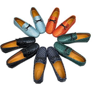 Mocasines Formales de Microfibra Antideslizantes, Transpirables, Suaves y Cómodos para Primavera/Verano, Tallas 38-48 para Hombre - Product Image 1