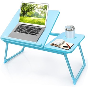 Soporte portátil <span class=keywords><strong>para</strong></span> ordenador portátil de la mejor oferta <span class=keywords><strong>para</strong></span> <span class=keywords><strong>escritorio</strong></span>, <span class=keywords><strong>pequeño</strong></span> <span class=keywords><strong>escritorio</strong></span> ajustable <span class=keywords><strong>para</strong></span> ordenador portátil <span class=keywords><strong>para</strong></span> escribir, mesa de bandeja de cama con portavasos T1026 - Product Image 6