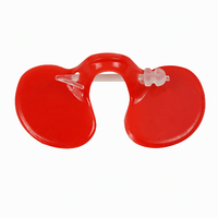Lunettes anti-picage pour poulets, en plastique, pour volailles, réduisent les blessures causées par le picage en cage et en élevage en plein air