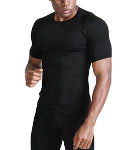 Maglietta sportiva sportiva da <span class=keywords><strong>uomo</strong></span> Slim Fit a maniche lunghe da ginnastica personalizzata per allenamento di calcio alla moda abito in maglia sportiva da <span class=keywords><strong>uomo</strong></span> - Product Image 3