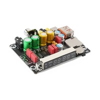 ZK-DAM-K1 DC5V préampli DSP réglage pour Bluetooth USB carte son coaxial TF décodeur carte avec Interface TYPE-C Module électronique