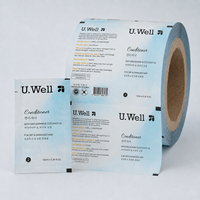 Film de laminage souple et flexible personnalisé, rouleau brillant résistant à l'humidité, plastique laminé pour sachets de shampoing et de gel douche