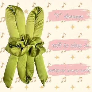 ที่ม้วนผมแบบไม่ใช้ความร้อน ทำลอนผมได้ในคืนเดียว สำหรับ<span class=keywords><strong>ผม</strong></span>ยาว ที่ม้วนผมแบบไม่ใช้ความร้อนสำหรับ<span class=keywords><strong>ผู้หญิง</strong></span>และเด็กผู้หญิง ไม่มีความร้อน ไม่ทำลายเส้น<span class=keywords><strong>ผม</strong></span> พร้อมกิ๊บผ้าซาติน - Product Image 2