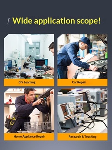 Fnirsi El Tipi Küçük Dijital Osiloskop DSO 152 2'si 1 Arada Çok Fonksiyonlu Taşınabilir Sinyal Jeneratörü 1M Bant Genişliği 5 MS/s Örnekleme Hızı - Product Image 4