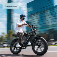 Expédition rapide depuis les entrepôts américains et européens, vélo électrique à pneus larges, vélo de route électrique 750W, Bicicleta Electric Fatbike