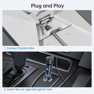 <span class=keywords><strong>Mini</strong></span> cargador de coche Starlink de 12-48V a cable de CC, adaptador de corriente de coche Starlink 3 en 1 de metal de 3m, puertos <span class=keywords><strong>USB</strong></span> <span class=keywords><strong>C</strong></span>/<span class=keywords><strong>USB</strong></span> a de carga de alta velocidad - Product Image 4