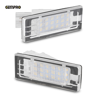 Lampe LED de plaque d'immatriculation de voiture sans erreur de conception Canbus pour Dacia Duster 2010 ~ voyant de pièces de voiture