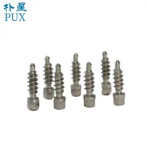 2024 PUX fasteners Stainless Steel Slotted Whitewashing 304/201 Pan Head Screws