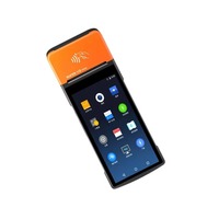 Terminal mobile Sunmi V2 Pro Android portable, écran HD+ 5,99 pouces, impression thermique 58 mm, scanner 1D 2D, NFC, 4G, WiFi pour la vente au détail