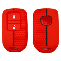 Casing Kunci Mobil Jarak Jauh untuk Honda Fit GP5 Shuttle Gp8 JADE VEZEL City Civic Jazz BRV 2 Tombol Penutup Kunci Silikon Aksesori Mobil