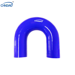 Tuyau en silicone caoutchouté <span class=keywords><strong>de</strong></span> 2 pouces pour radiateur <span class=keywords><strong>de</strong></span> <span class=keywords><strong>refroidissement</strong></span> 3 plis, pièces <span class=keywords><strong>de</strong></span> course automobile en forme <span class=keywords><strong>de</strong></span> U, intercooler <span class=keywords><strong>de</strong></span> moteur - Product Image 1