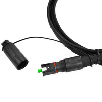 H konektor SC/APC kabel Fiber Patch IP67 tahan air serat optik/kabel perca optik