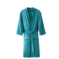 Peignoir en flanelle gaufrée pour homme, peignoir personnalisé pour femme, peignoirs d'hôtel et de spa, peignoirs pour filles