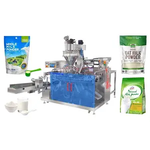 For Whey Protein Milk Powder Premade Bag Pick Fill Seal Packaging Packing Machine
