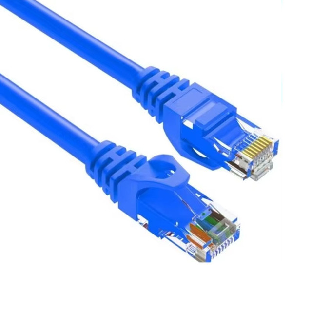 Copper 4 Pairs RJ45 Patch Cord Cable Cat6 Cat6a Cat7 Cat8 Shielded Rj45 Computer test Pass Lan Network Cable Indoor