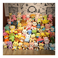 En gros, mini jouets en peluche pour machine à grue de 7, 10, 15, 20, 30 cm, poupées personnalisées pour distributeur automatique, jouets en peluche pour machine à griffes