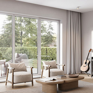 Fenêtre à battant en PVC gris anthracite, <span class=keywords><strong>double</strong></span> <span class=keywords><strong>vitrage</strong></span>, anti-courant d'air, sans entretien, pour remplacement de fenêtre de maison au Royaume-Uni - Product Image 4