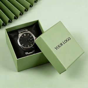 Caja Rígida Cuadrada Multicolor Ecológica y Popular para Relojes, con Laminado Mate, Logotipo Personalizado y Cierre Magnético para Relojes de Lujo - Product Image 4