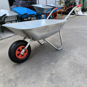 <span class=keywords><strong>Brouette</strong></span> à <span class=keywords><strong>roues</strong></span> en acier galvanisé légère et robuste pour usage industriel, prix abordable, modèle WB5204 - Product Image 1
