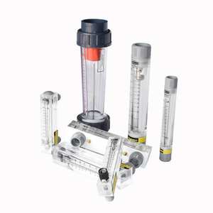 Débitmètre rotamètre en tube acrylique à vente chaude avec 1 an de garantie pour la mesure des gaz ou des fluides - Product Image 3