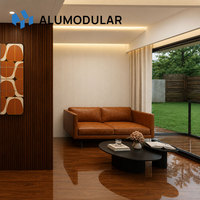 Hôtels modulaires préfabriqués modernes en acier et aluminium, appartements de glamping, chambres clés en main, qualité supérieure, directement de l'usine