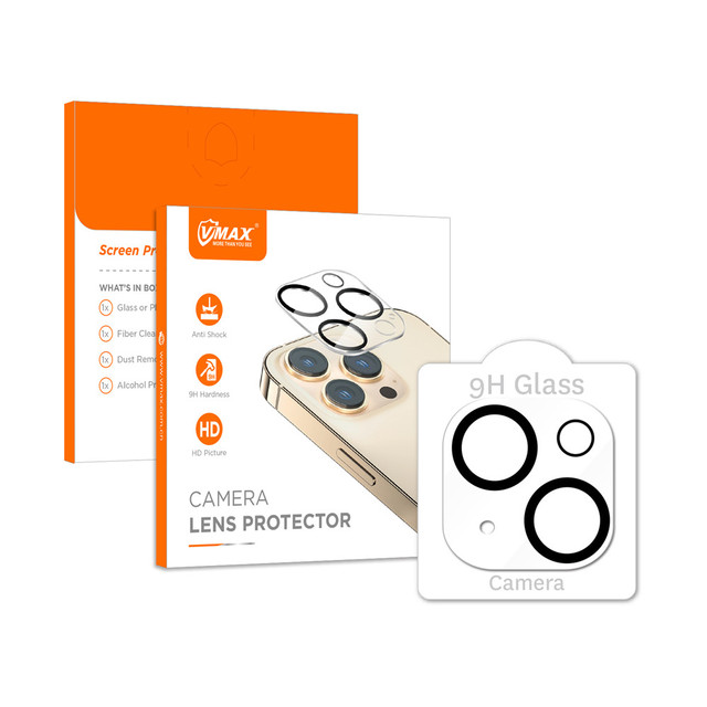 Vmax/Dmax Full Cover Camera Lens Protector for IPhone 12 13 Pro Max Mini Screen Protectors for IPhone 14 Pro Max X XR Xs Glass